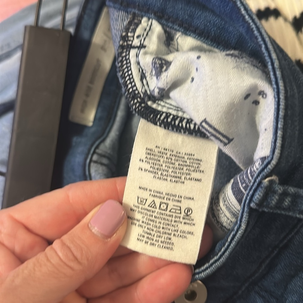 Pilcro high rise bootcut Women's Blue Jeans - Picture 5 of 5